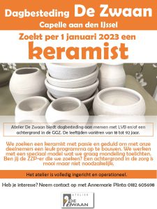 advertentie keramist